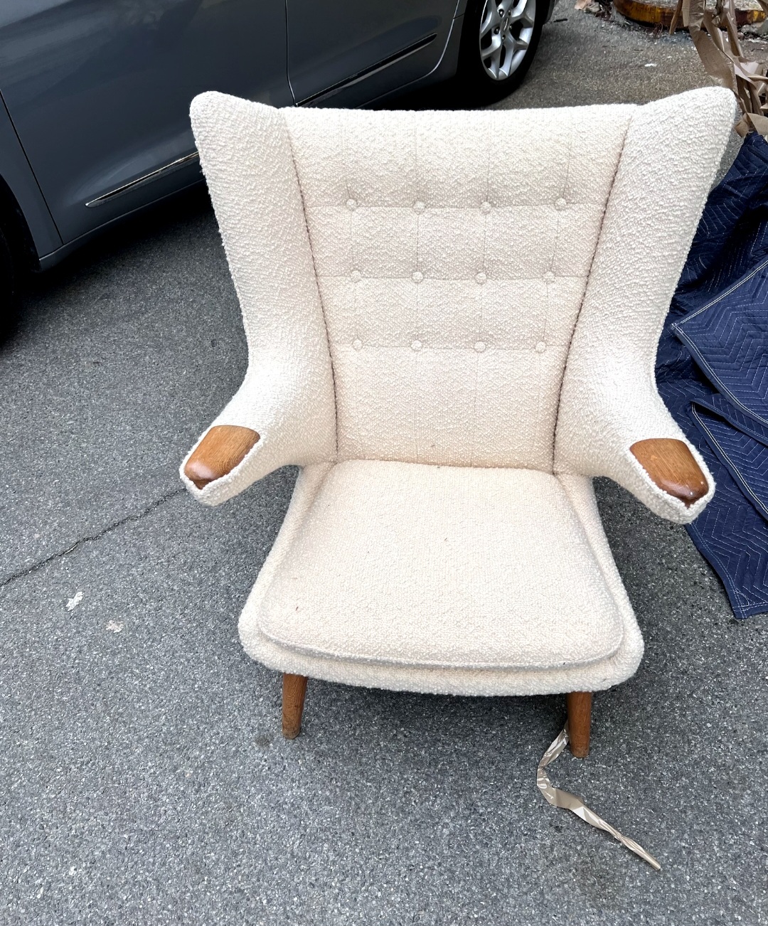 Papa Bear Chair & Ottoman - Image 8