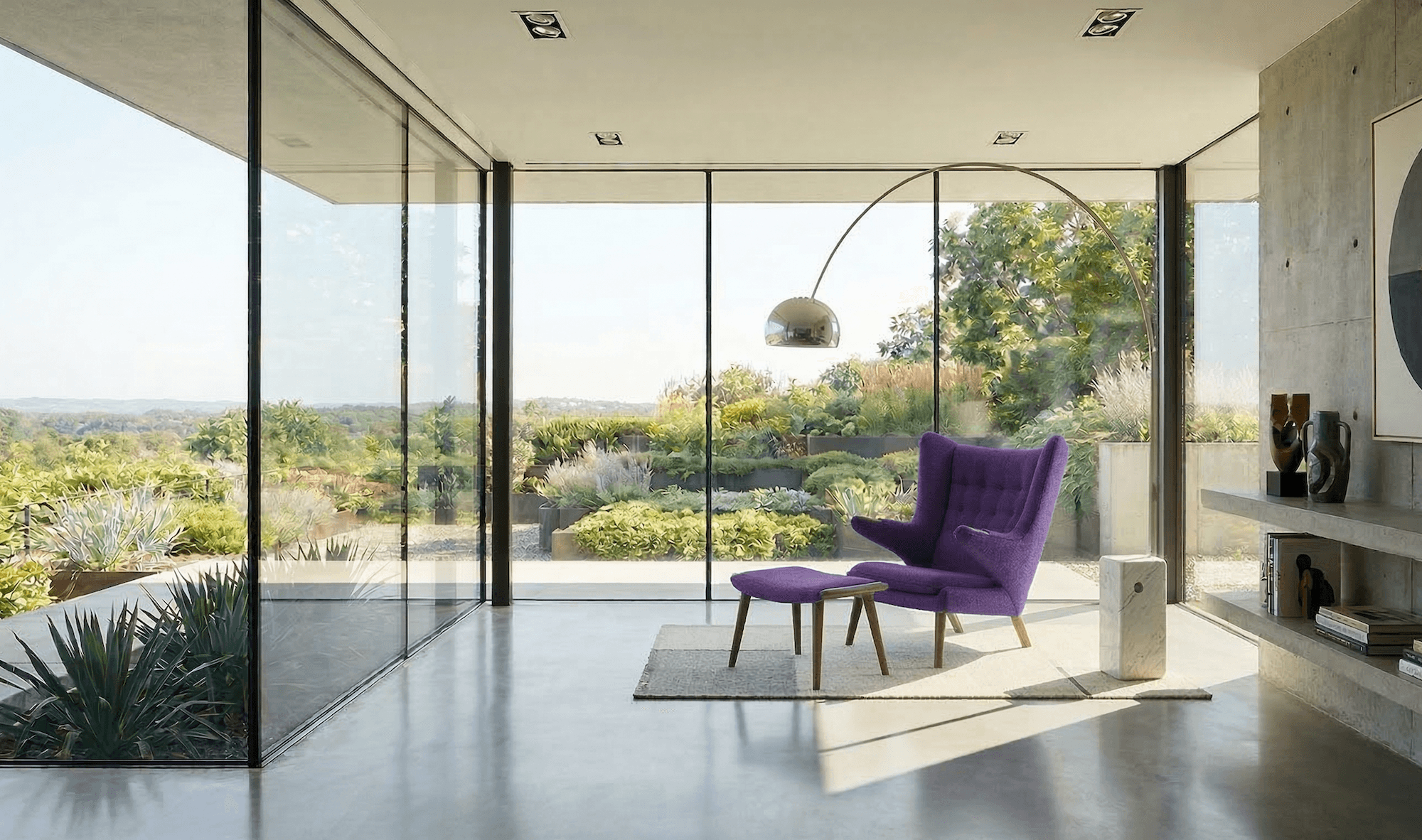 Papa Bear Chair & Ottoman - Image 10