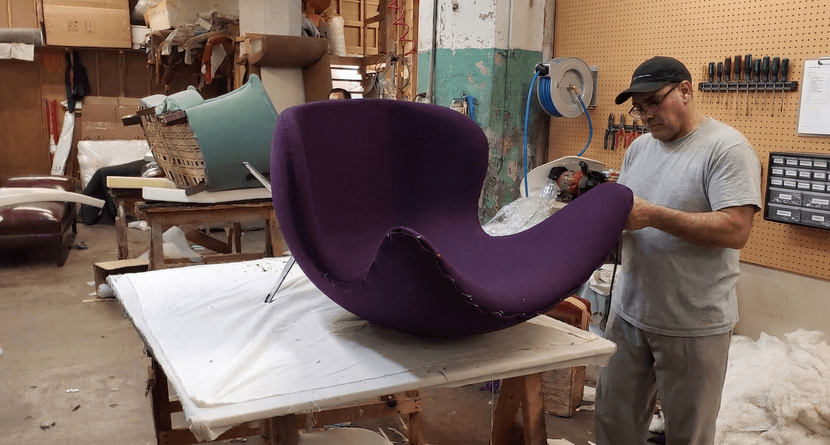 Reupholstery services